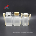 100ml 200ml 300ml 500ml plastic ABS scrub bath salt jar container packaging with cork stopper BS-14B